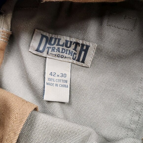 Mens Duluth Trading Fire Hose Pant size 42x30 Canvas Heavy Duty Cargo Pants - Picture 4 of 11